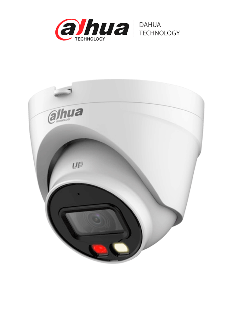 DAHUA DH-IPC-HDW1439V-A-IL Cámara IP Eyeball 4 MP/ Iluminador dual inteligente/ Detección Humana/ IR LED30m/ 2.8 mm/ H.265+/ 94°/ WDR, 3D NR, HLC, BLC/ Micrófono Incorporado/ PoE/ IP67 #MCI2 #LDM #IPMC DAHUA DH-IPC-HDW1439V-A-IL Cámara IP Eyeball 4 MP/ Iluminador dual inteligente/ Detección Humana/ IR LED30m/ 2.8 mm/ H.265+/ 94°/ WDR, 3D NR, HLC, BLC/ Micrófono Incorporado/ PoE/ IP67 #MCI2 #LDM #IPMC